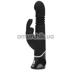 Вібратор Fifty Shades Of Grey Greedy Girl Thrusting G-Spot Rabbit Vibrator, чорний - Фото №1