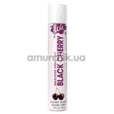 Оральный лубрикант Wet Delicious Oral Play Black Cherry - черешня, 30 мл - Фото №1