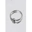 Кольцо на головку члена Toyfa Metal Ring, серебряное - Фото №5