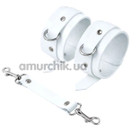 Фіксатори для ніг Feral Feelings Ankle Restraints, білі - Фото №1