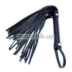 Флогер DS Fetish Flogger L, чорний - Фото №1