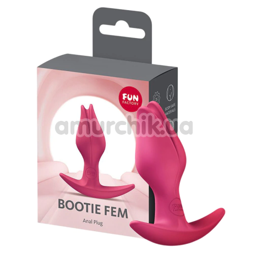 Анальна пробка Fun Factory Bootie Fem, рожева