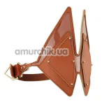 Маска лисички Lockink Vixen Blindfold, коричневая - Фото №1