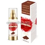 Массажное масло с феромонами Aphrodisiac Warming Massage Oil Attraction Chocolate с согревающим эффектом - шоколад, 30 мл - Фото №1