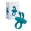 Віброкільце для члена S Pleasures Premium Rabbit Ring, бірюзове - Фото №4