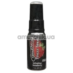 Расслабляющий спрей для минета Doc Johnson GoodHead Tingle Spray Salivating Strawberry - клубника, 29 мл - Фото №1