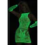 Платье Star Night Glow In The Dark Mini Dress With Sleeves, белое - Фото №2