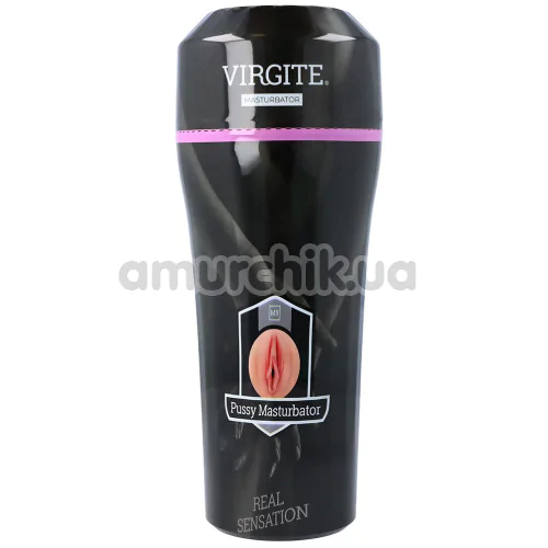 Мастурбатор Virgite Pussy Masturbator M5, телесный