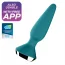 Анальная пробка с вибрацией Satisfyer Plug-ilicious 1, зеленая - Фото №3