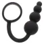 Анальная пробка с эрекционным кольцом Toy Joy Manpower Anal Plug & Cock Ring, черная - Фото №1