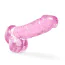 Фалоімітатор Naturally Yours 6 Crystalline Dildo, рожевий - Фото №3