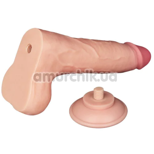 Фаллоимитатор Sliding-Skin Dual Layer Dong 8.5, телесный