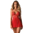 Комплект JSY Sexy Lingerie JS228167, червоний: пеньюар + трусики-стрінги - Фото №4