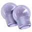 Масажер для обличчя та тіла Geske Cool & Warm Face and Body Massager 7 in 1, бузковий - Фото №5