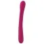 Двойной вибратор Couples Choice Flexible Couples Vibrator, розовый - Фото №2