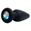 Анальная пробка с подсветкой Passion Play Light-up Buttplug S, черная - Фото №1