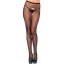 Колготки Leg Avenue Crotchless Fishnet Pantyhose, чорні - Фото №1