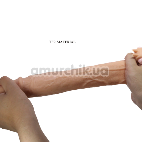 Насадка на пеніс з вібрацією Pretty Love Xerxes, тілесна