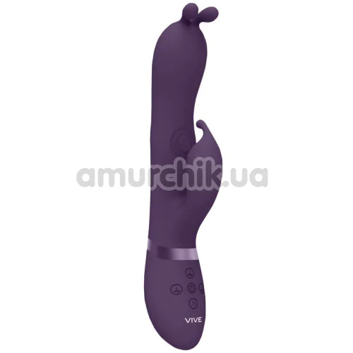 Вибратор с пульсацией Vive Gada, фиолетовый - Фото №1