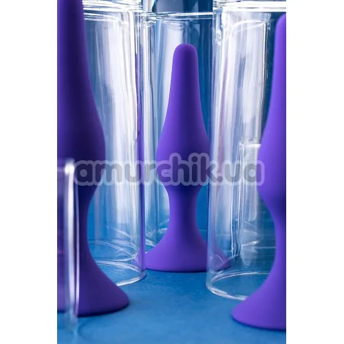 Анальная пробка A-Toys 761303, фиолетовая