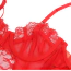 Боді Star Night Ribbon Body With Garters, червоне - Фото №6