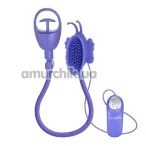 Вакуумна помпа для клітора Advanced Butterfly Clitoral Pump, фіолетова - Фото №1