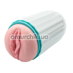 Искусственная вагина Realistic Pussy Masturbator MA0015FJ1A, белая - Фото №1