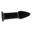 Анальная пробка Love Toy Glass Romance Dildo GS12, черная - Фото №2