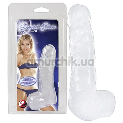 Фалоімітатор Crystal Clear Dildo 5 inch