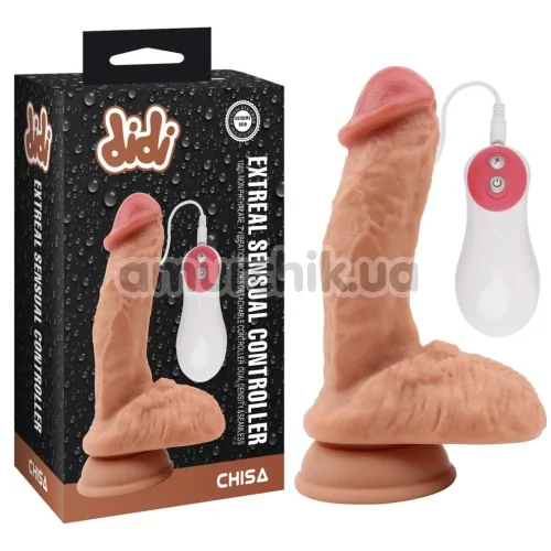Вібратор Didi Extreal Sensual Controller, тілесний