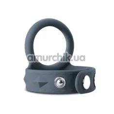 Эрекционное кольцо для члена Boners Cock & Ball Strap L, синее - Фото №1
