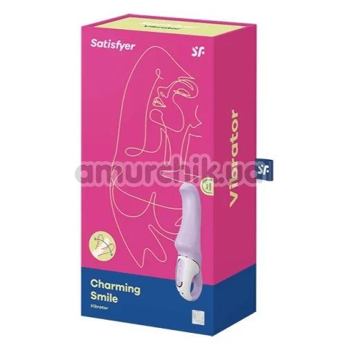 Вібратор Satisfyer Charming Smile, фіолетовий