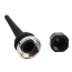 Інтимний душ Black Mont Tapered Silicone Enema Attachment 4.4, чорний - Фото №3