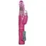 Вібратор із ротацією Boss Series Rabbit Massager O Vai E Vem, рожевий - Фото №1