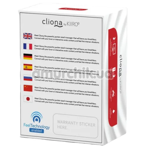 Клиторальный вибратор Ohmibod Cliona for Kiiroo, фиолетовый