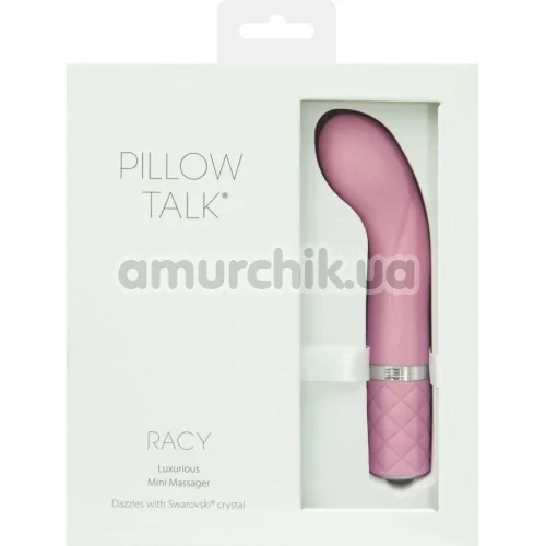 Вибратор для точки G Pillow Talk Racy, розовый
