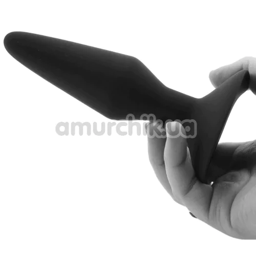 Анальный расширитель Silicone Inflatable Plug M, черный