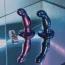 Вібратор для точки G Strap-On-Me Fingering & Vibrating Dildo M, фіолетовий - Фото №10