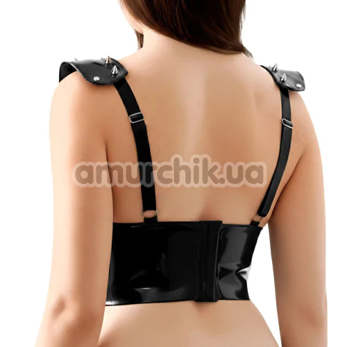 Топ виниловый Art of Sex Mistress Lacquered, черный