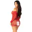 Сукня Leg Avenue Seamless Off The Shoulder Mini Dress, червона - Фото №3