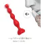 Анальний вібратор Boss Series Rosestick Vibrator, червоний - Фото №10