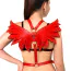 Портупея Art of Sex Wings Harness, червона - Фото №2