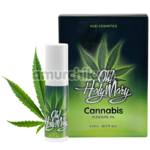 Збуджуюча олія Oh! Holy Mary Caabis Pleasure Oil, 6 мл - Фото №1