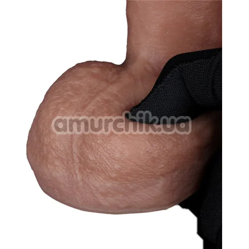 Фаллоимитатор Dual-Layered Silicone Nature Cock LV411043, светло-коричневый