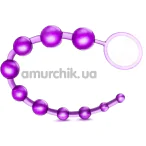 Анальний ланцюжок B Yours Basic Beads, фіолетовий - Фото №1