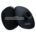 Щетка для лица Geske Facial Brush 4 in 1 Suction Mount, черная - Фото №1
