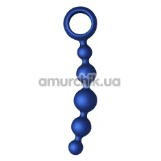 Анальная цепочка Joyballs Anal Wave Short, синяя - Фото №1