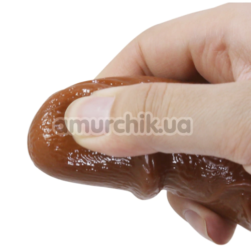 Вибратор Pretty Love Leander No.1, коричневый