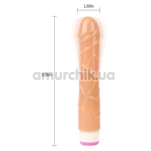 Вибратор Basic Luv Theory Basic Pulsator, телесный