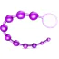 Анальний ланцюжок B Yours Basic Beads, фіолетовий - Фото №1